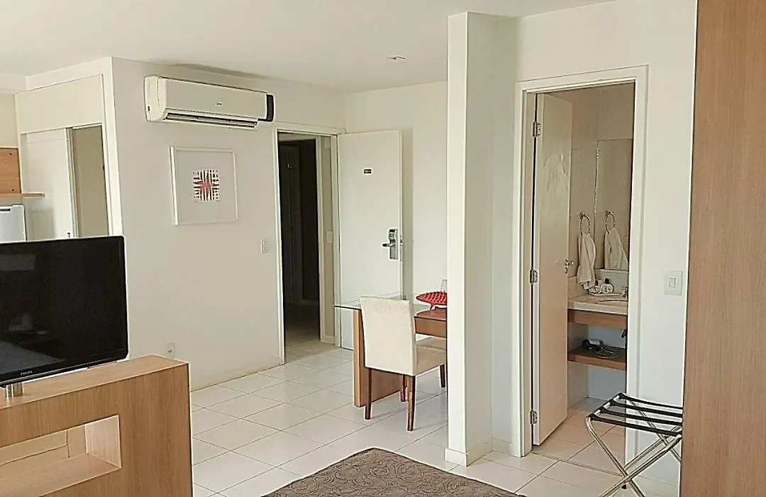 Flat Verano Stay - Suíte e Cozinha-1